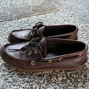 Brown/Brown Sperry’s size 11